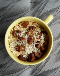 Cinnamon Roll Oatmeal